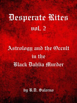 cover image of Desperate Rites, Volume 2